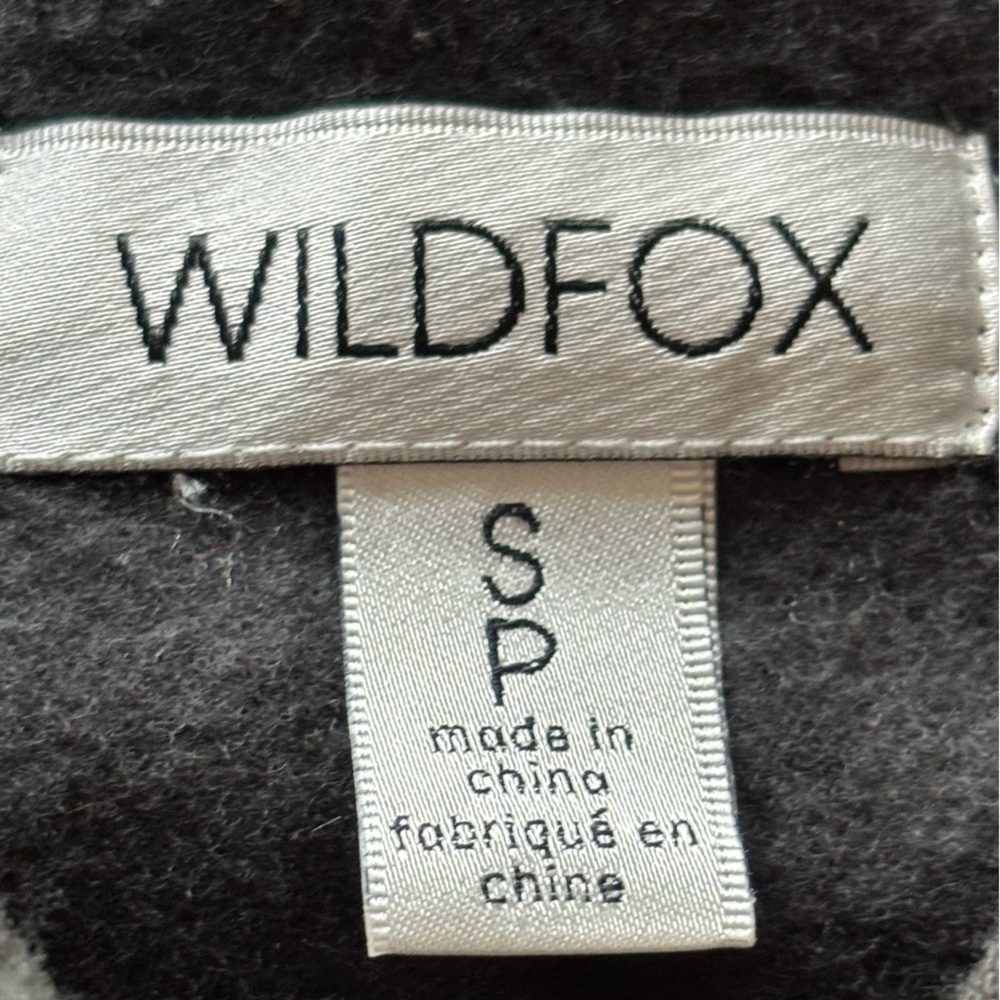 Wildfox Good Witch Blake Hoodie Pirate Black Size Small Spiders Halloween NEW - Picture 7 of 16
